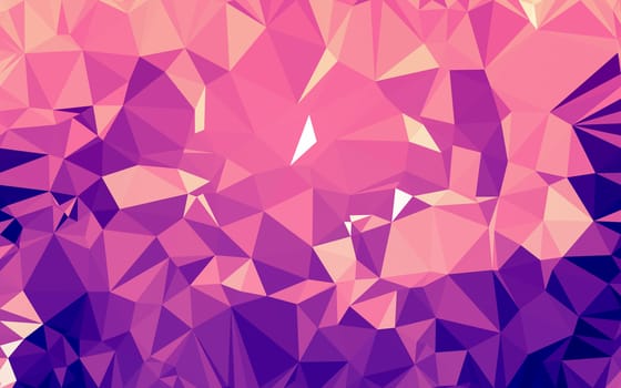 Abstract low poly background, geometry triangle, mosaic pastel color background