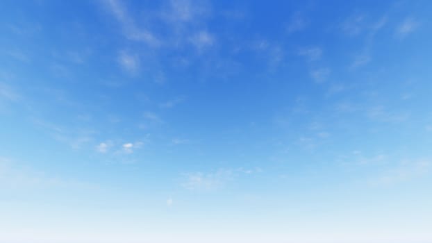 Cloudy blue sky abstract background, blue sky background with tiny clouds, 3d rendering

