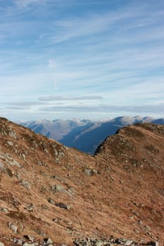 In the Balestrand mountains