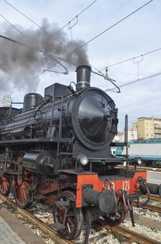 View of ld classic train