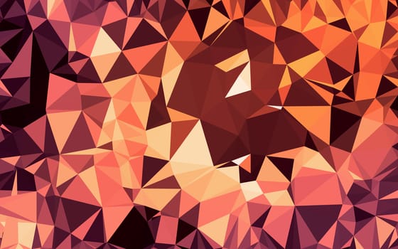 Abstract low poly background, geometry triangle, mosaic pastel color background