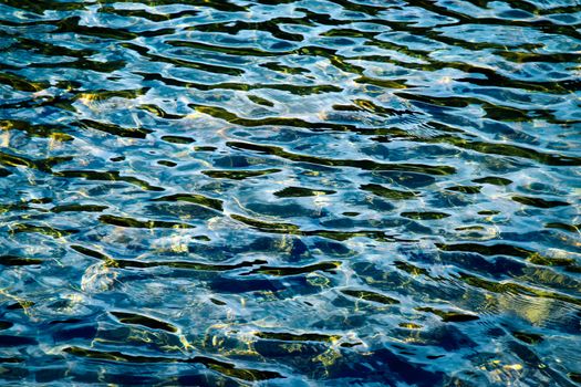 abstract background or texture clear water level on the lake