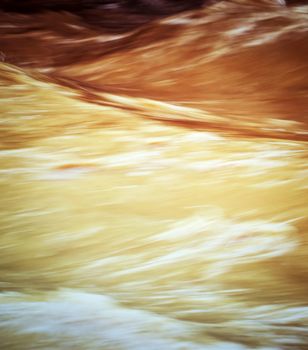 abstract background or texture blurred muddy water of the river