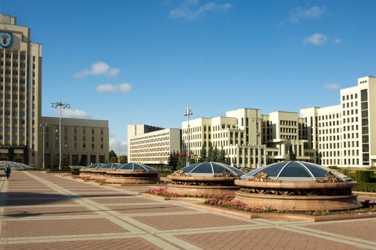Independence Square in Minsk
