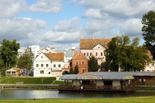 Old City in the historic area in Minsk