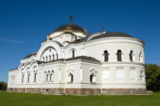 Historic Orthodox church in Belarus (Brest)