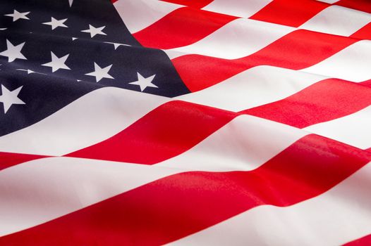 USA National Flag, close-up