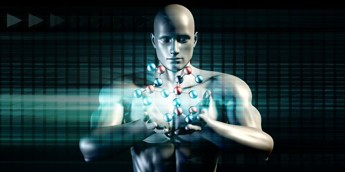 Futuristic Science Background of the Future Art