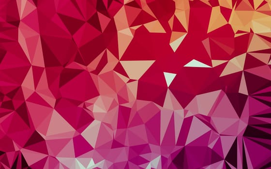 Abstract low poly background, geometry triangle, mosaic pastel color background