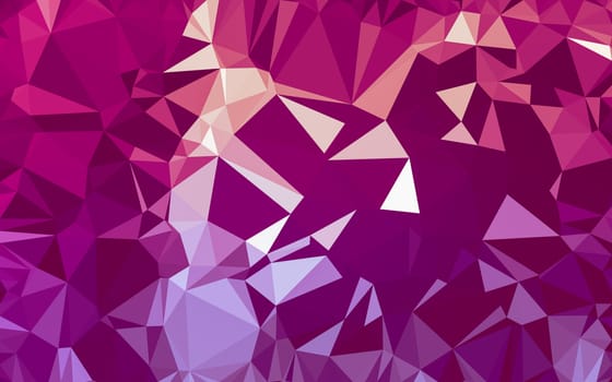 Abstract low poly background, geometry triangle, mosaic pastel color background