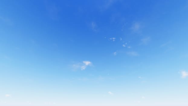 Cloudy blue sky abstract background, blue sky background with tiny clouds, 3d rendering

