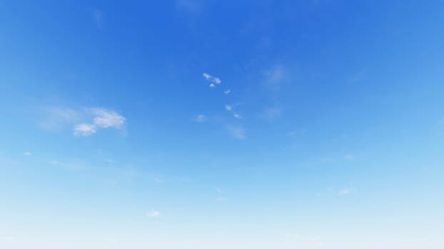 Cloudy blue sky abstract background, blue sky background with tiny clouds, 3d rendering

