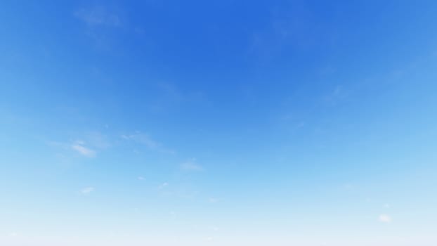 Cloudy blue sky abstract background, blue sky background with tiny clouds, 3d rendering

