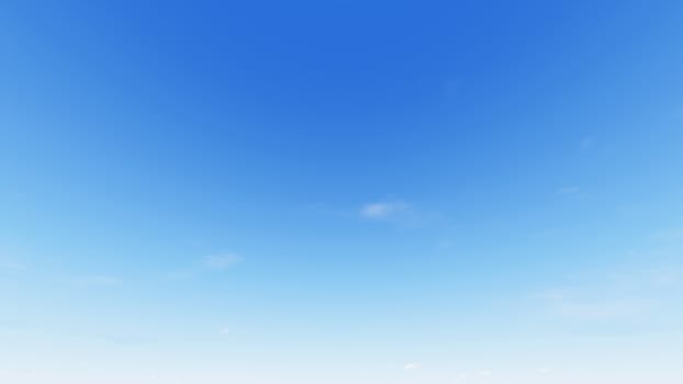 Cloudy blue sky abstract background, blue sky background with tiny clouds, 3d rendering

