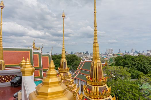Wat Ratchanatdaram (Loha Prasat), Bangkok, Thailand