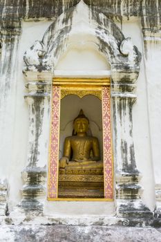 Buddha statue at Wat Phra Sing in Chiang Mai Province ,Thailand