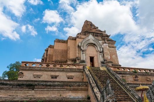 Wat Chedi Luang in Chiang Mai, Thailand