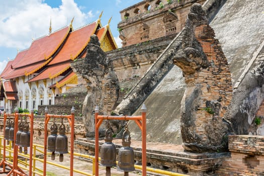 Wat Chedi Luang in Chiang Mai, Thailand