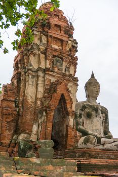 Wat Phra Mahathat in Ayutthaya, Thailand