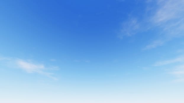 Cloudy blue sky abstract background, blue sky background with tiny clouds, 3d rendering

