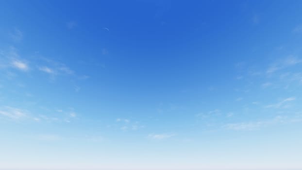 Cloudy blue sky abstract background, blue sky background with tiny clouds, 3d rendering

