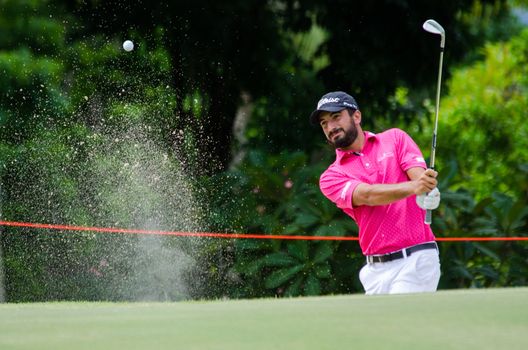 CHONBURI - JULY 31 : Francesco Laporta of Italy in King's Cup 2016 at Phoenix Gold Golf & Country Club Pattaya on July 31, 2016 in Chonburi, Thailand.