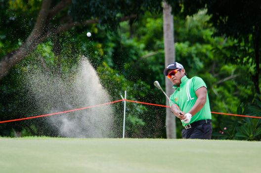 CHONBURI - JULY 31 : Chapchai Nirat of Thailand in King's Cup 2016 at Phoenix Gold Golf & Country Club Pattaya on July 31, 2016 in Chonburi, Thailand.