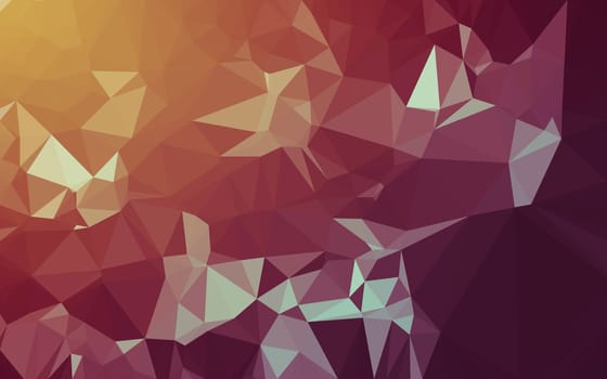 Abstract low poly background, geometry triangle, mosaic pastel color background