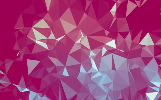 Abstract low poly background, geometry triangle, mosaic pastel color background