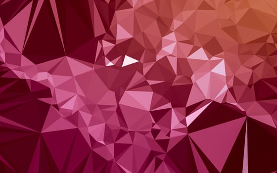 Abstract low poly background, geometry triangle, mosaic pastel color background