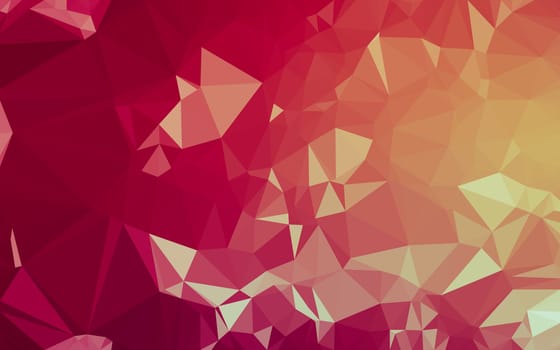 Abstract low poly background, geometry triangle, mosaic pastel color background