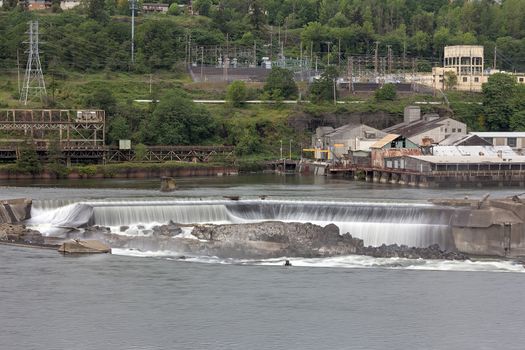 Willamette Falls Along Willamette River between Oregon City and West Linn