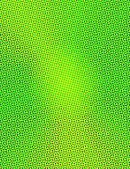 Green abstract geometric background formed with circles in rows