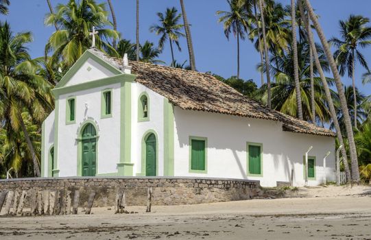 Catholic Church of Saint Benedict in Sheep Beach in Pernambuco northeast Brazil