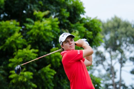 CHONBURI - JULY 31 : Lionel Weber of France in King's Cup 2016 at Phoenix Gold Golf & Country Club Pattaya on July 31, 2016 in Chonburi, Thailand.