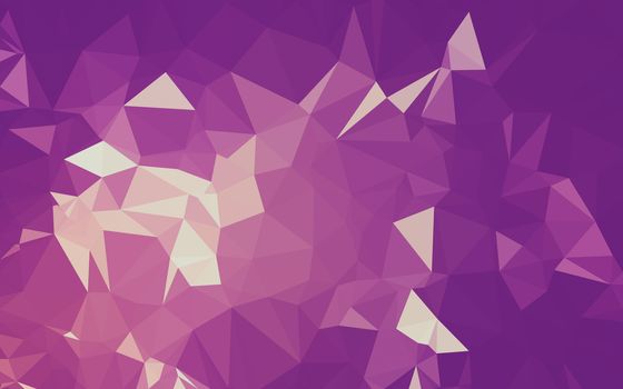 Abstract low poly background, geometry triangle, mosaic pastel color background