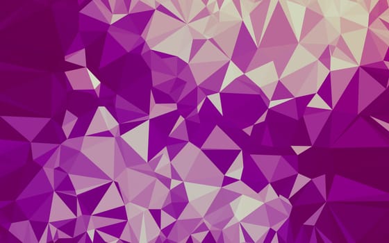 Abstract low poly background, geometry triangle, mosaic pastel color background