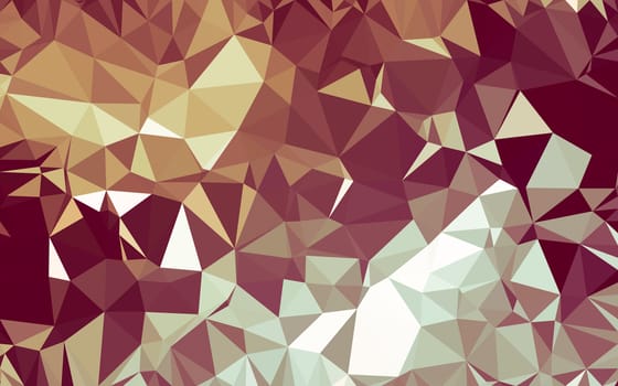 Abstract low poly background, geometry triangle, mosaic pastel color background