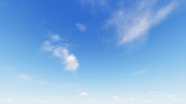 Cloudy blue sky abstract background, blue sky background with tiny clouds, 3d rendering

