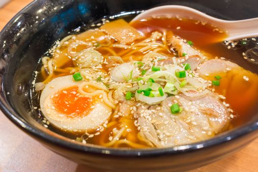 Ramen Shoyu Japanese food style