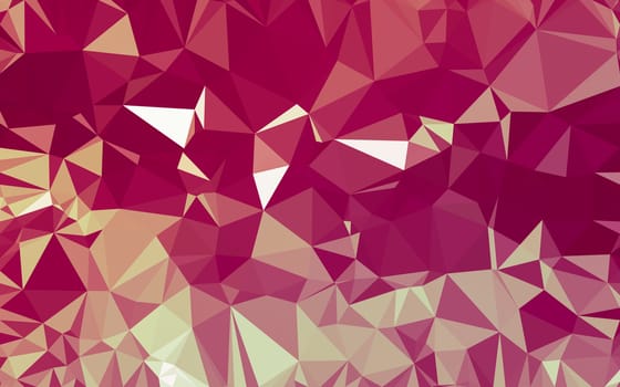 Abstract low poly background, geometry triangle, mosaic pastel color background