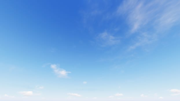 Cloudy blue sky abstract background, blue sky background with tiny clouds, 3d rendering

