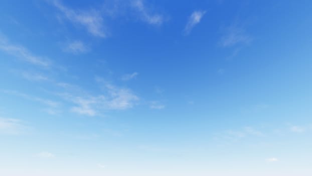 Cloudy blue sky abstract background, blue sky background with tiny clouds, 3d rendering

