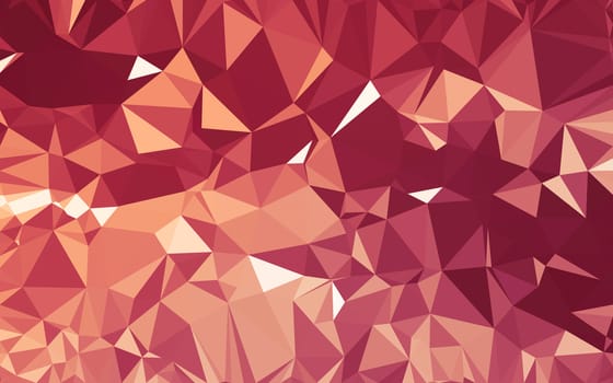 Abstract low poly background, geometry triangle, mosaic pastel color background