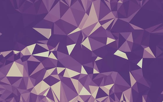 Abstract low poly background, geometry triangle, mosaic pastel color background