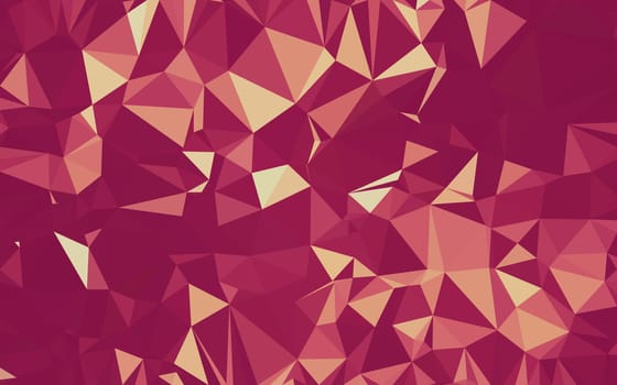 Abstract low poly background, geometry triangle, mosaic pastel color background