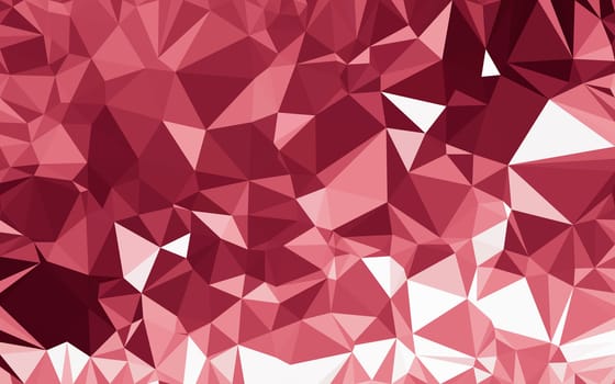 Abstract low poly background, geometry triangle, mosaic pastel color background