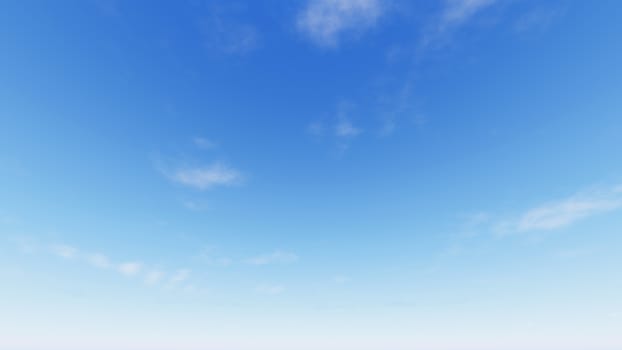 Cloudy blue sky abstract background, blue sky background with tiny clouds, 3d rendering

