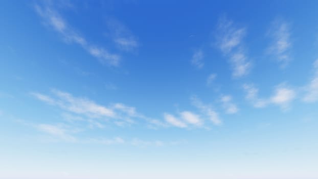 Cloudy blue sky abstract background, blue sky background with tiny clouds, 3d rendering

