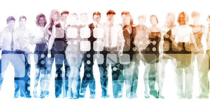 E-Learning or Electronic Learning and Training Concept